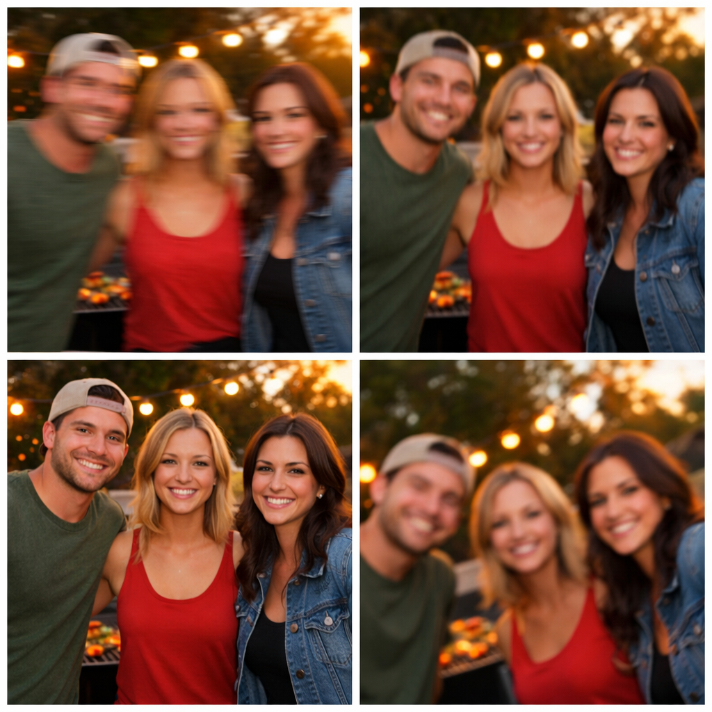 AI picks the sharpest photo from similar shots