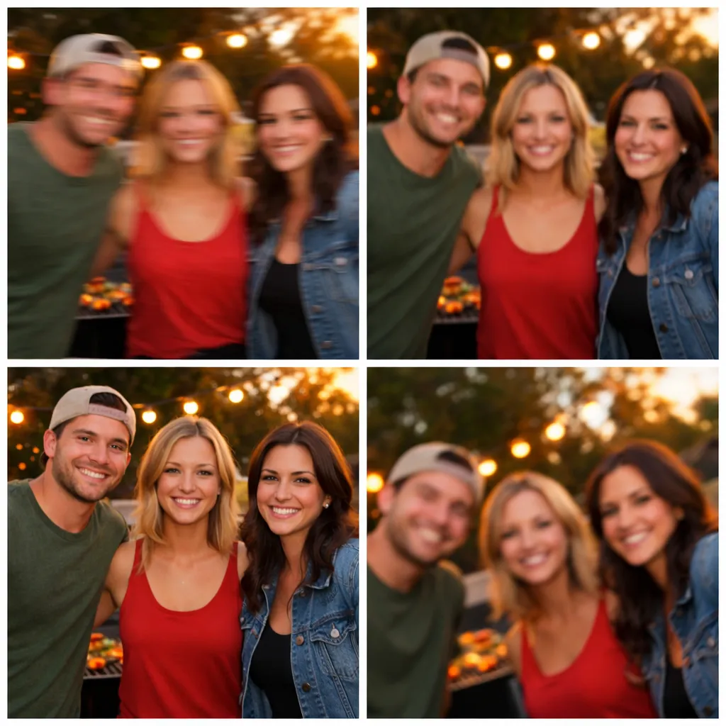 AI picks the sharpest photo from similar shots